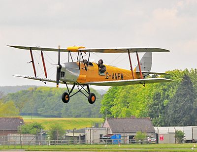 Tiger Moth Flying Experience at Bicester Airfield