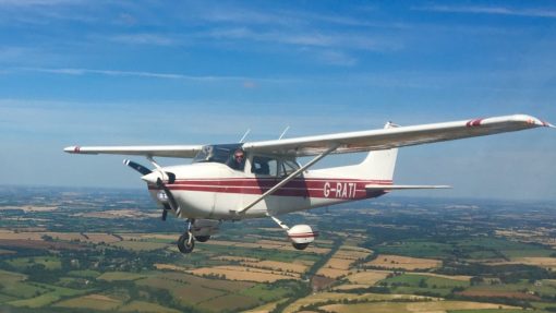Cessna 172 aerial formation